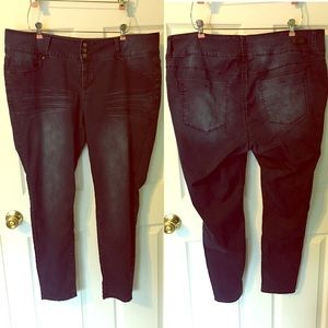 Royalty for Me Jeans - Royalty for Me Jegging Plus Size 20W Jean Blue Royalty for Me Jeans - Royalty for Me Jegging Plus Size 20W Jean Blue